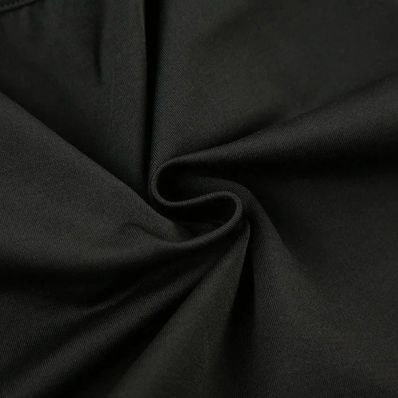 Women's Slim Fit Black Spaghetti Strap Cami Top